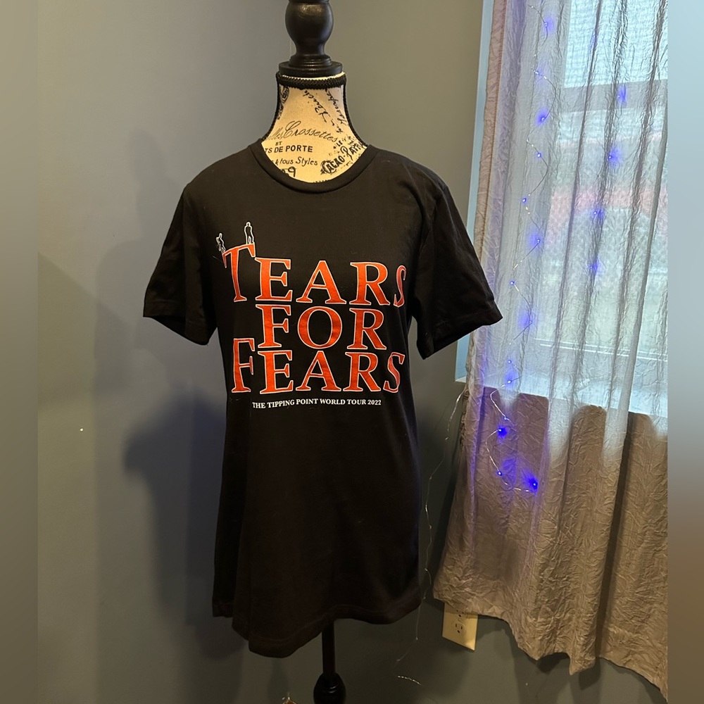Official Tears for Fears 2022 Ladies Tee Shirt 🎶🎤🎵